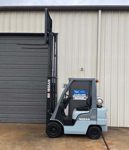 2007 Nissan Propane Forklift | 6379 hrs - 4000lb capacity