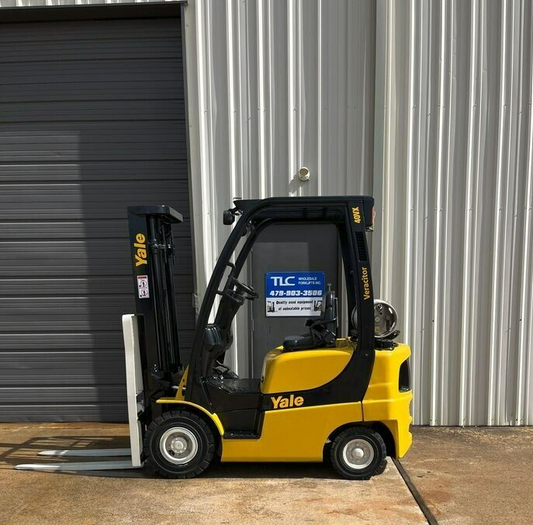 2009 Yale Propane Forklift | 3736 hrs - 4000lb capacity