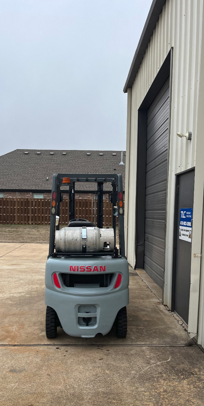 2012 Nissan Propane Forklift | 2949 hrs - 4000lb capacity