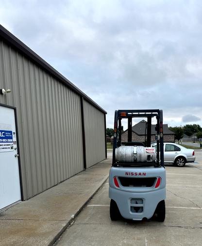 2013 Nissan Propane Forklift | 10,284 hrs - 4000lb capacity