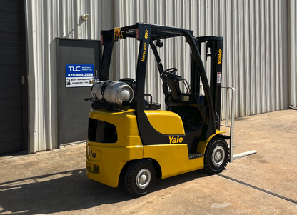 2010 Yale Propane Forklift | 2929 hrs - 4000lb capacity