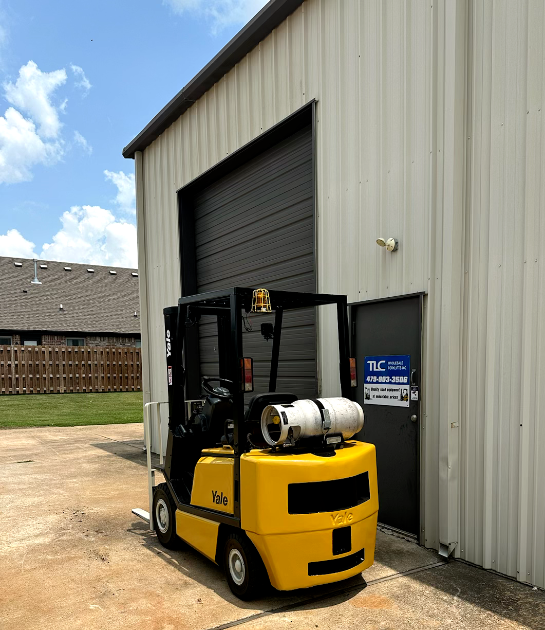 2001 Yale Propane Forklift | 9173 hrs - 4000lb capacity