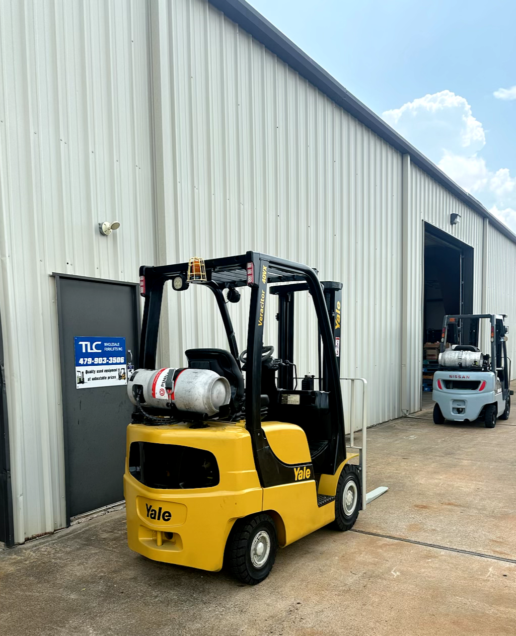 2014 Yale Propane Forklift | 2134 hrs - 4000lb capacity