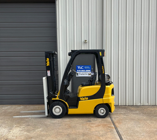 2014 Yale Propane Forklift | 851 hrs - 4000lb capacity