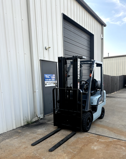 2012 Nissan Propane Forklift | 4739 hrs - 4000lb capacity