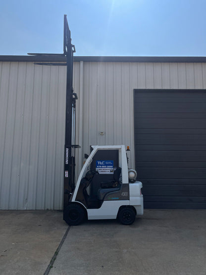 2013 Unicarriers Propane Forklift | 6583 hrs - 4000lb capacity