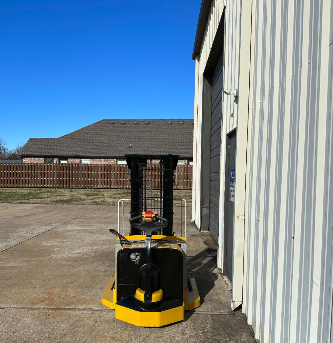 2012 Yale Triple Walkie Stacker | 448 hrs - 3800lb capacity