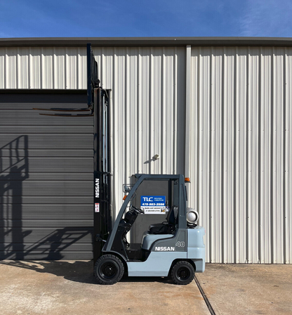 2010 Nissan Propane Forklift | 4042 hrs - 4000lb capacity