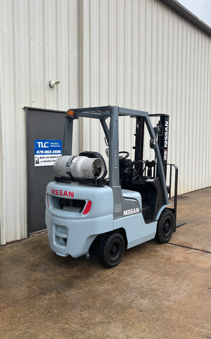 2007 Nissan Propane Forklift | 6379 hrs - 4000lb capacity