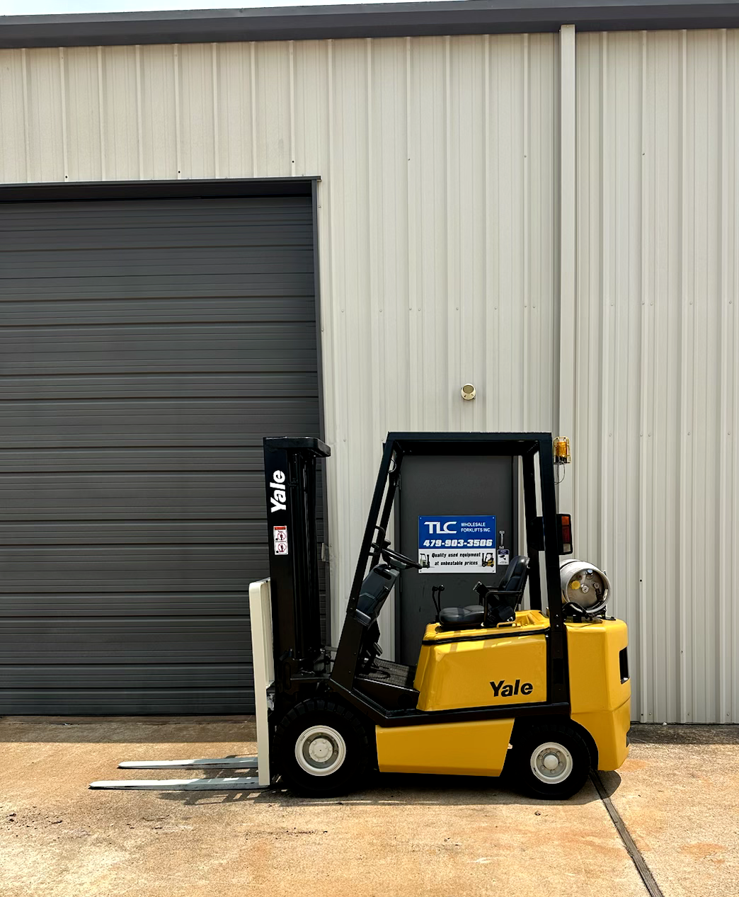 2001 Yale Propane Forklift | 9173 hrs - 4000lb capacity