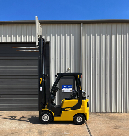 2010 Yale Propane Forklift | 2929 hrs - 4000lb capacity