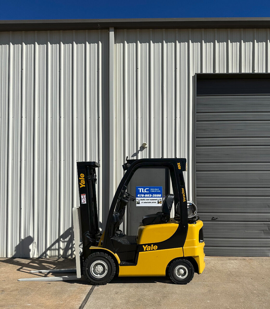 2012 Yale Propane Forklift | 6539 hrs - 4000lb capacity